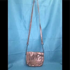 American Eagle Outfitters Tan Metallic Crossbody